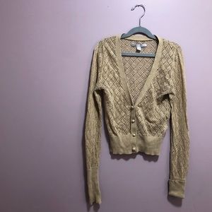 O L D N A V Y Delicate Tan Cardigan